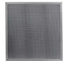 CEILING DIFFUSER PERF RETURN STEEL W/ FOIL FG BACK T-BAR LAY IN 24X24