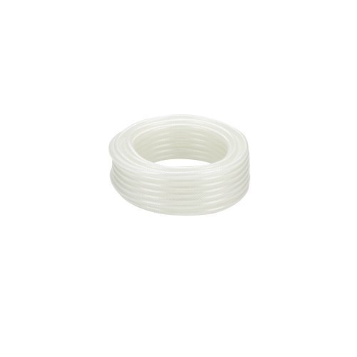 BRAIDED CLEAR VINYL TUBING 50 FT 1/4