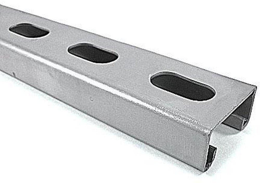 13/16" X 10' 14 GAUGE PRE GALV HALF SLOT STRUT