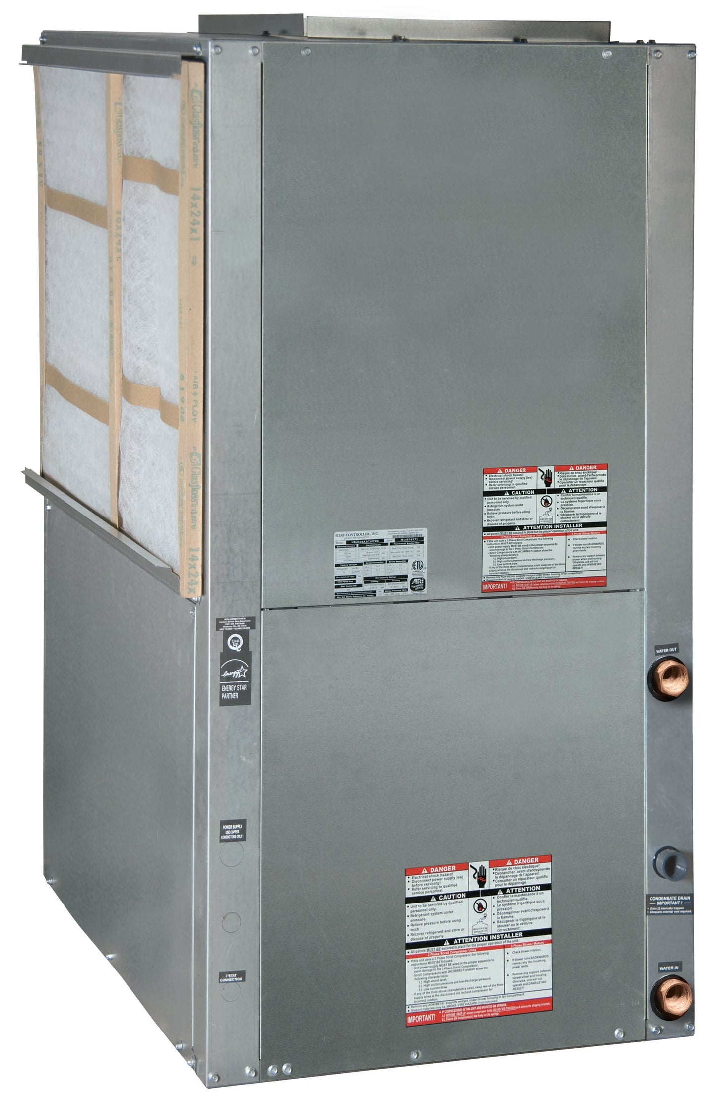 WSHP 24K RH VERT POLY DP
CXM 208-230-1-60