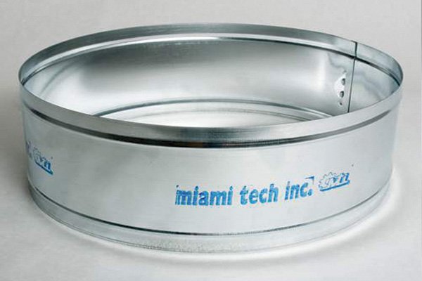 FLEX DUCT CONNECTOR 12" 26GA