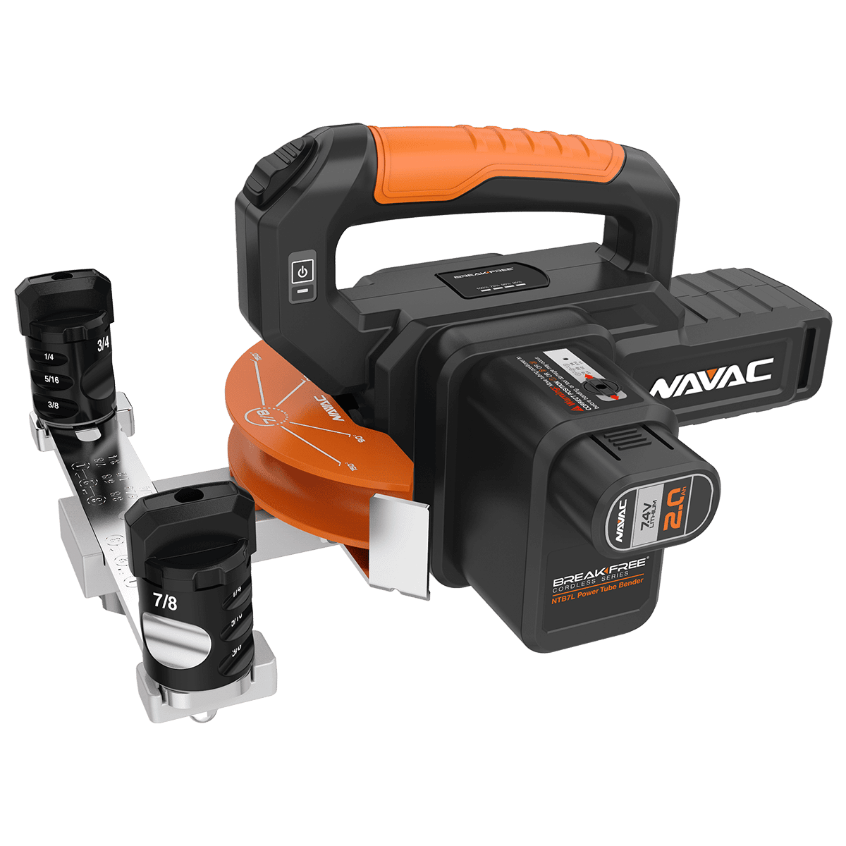 BREAKFREE® POWER TUBE BENDER KIT, 7/8" MAX OD