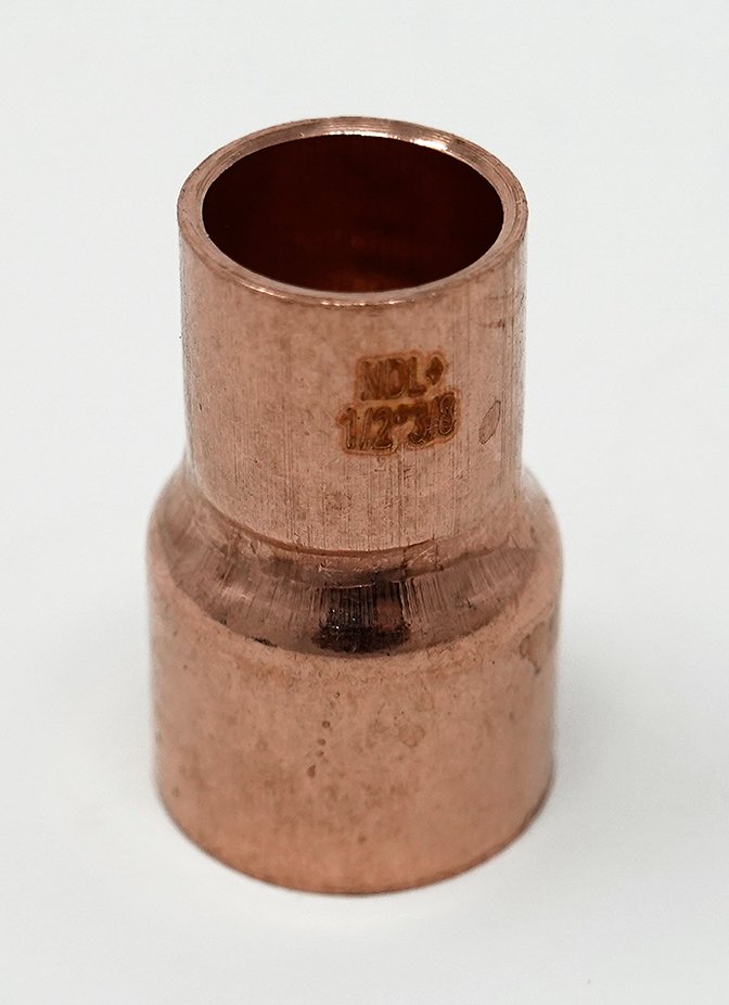 COPPER REDUCER CPLG 1-1/8X7/8 CXC
