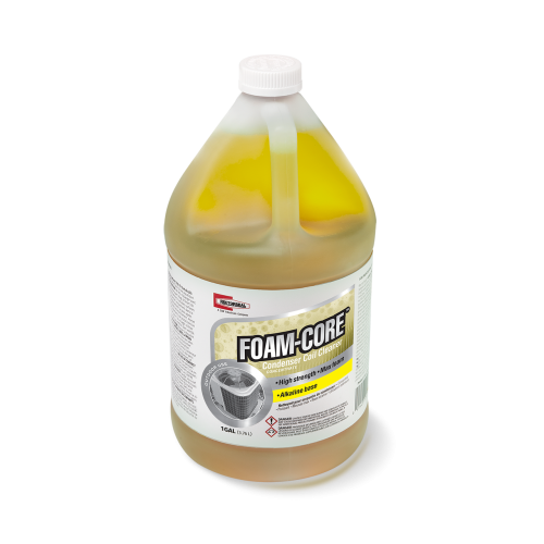 11050 - FOAM-CORE HIGH FOAMING COND COIL CLEANER 1 GAL