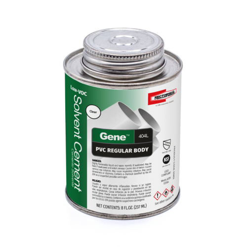 GENE 404L LOW VOC PVC CEMENT 1/2 PT