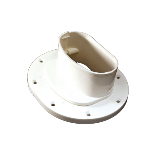 COVER GUARD 4.5" WALL FLANGE WHITE