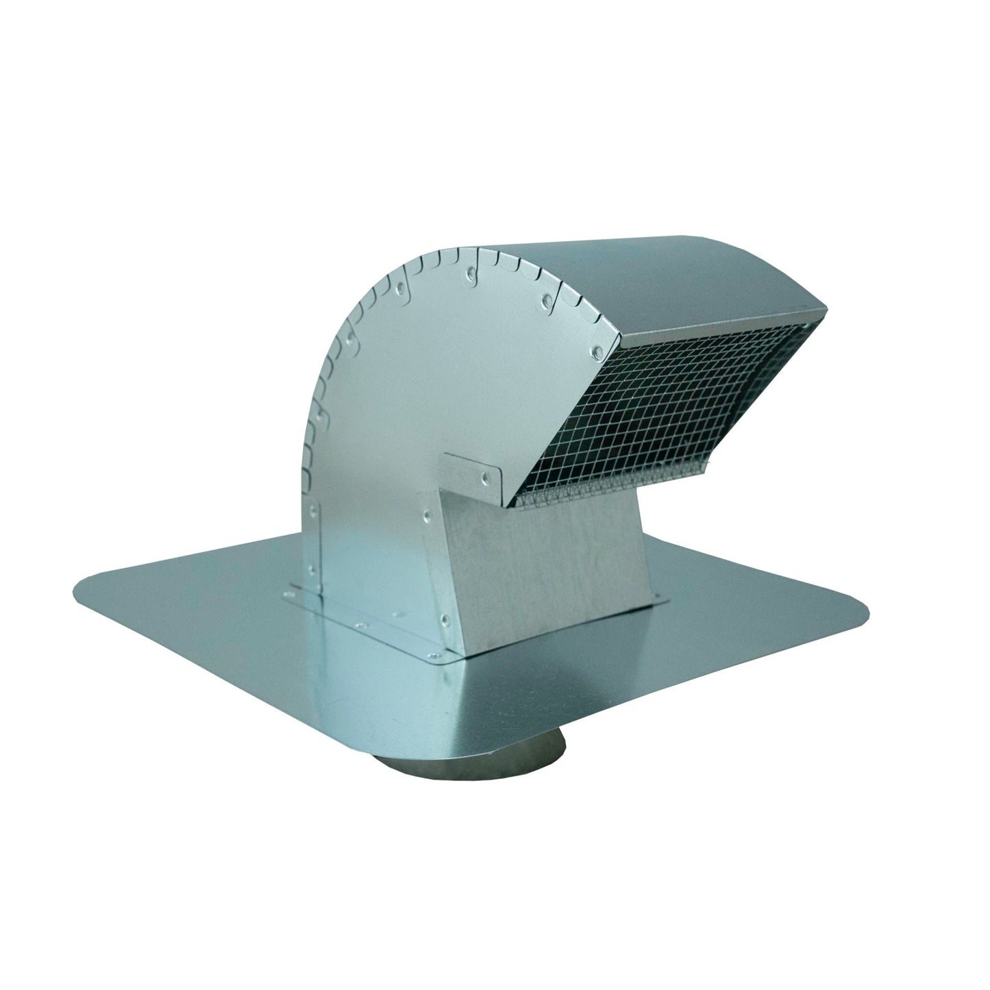 350DS12 - 12" ROOF CAP W/ DAMPER AND SCREEN