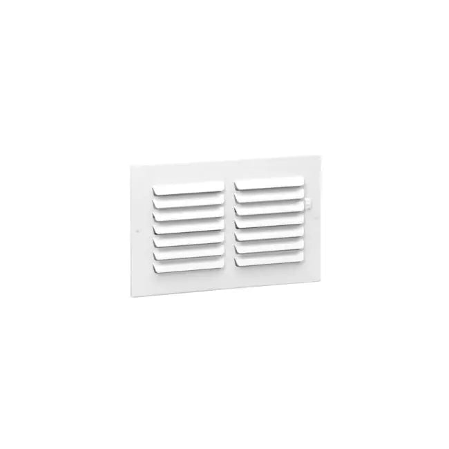 ALUMINUM CEILING 1-WAY MULTI-SHUTTER DAMPER 10X8