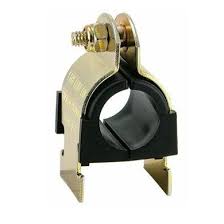 3/8" OD YELLOW ZINC CUSHION CLAMP