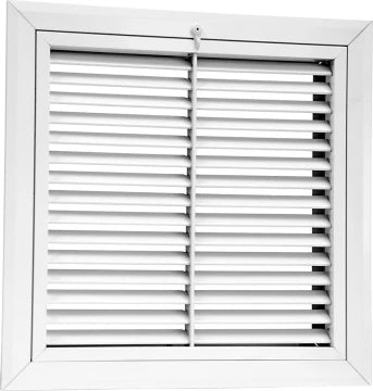 RHF45 14 14 W - ALUMINUM FILTER GRILLE 45 DEGREE FIXED BLADE