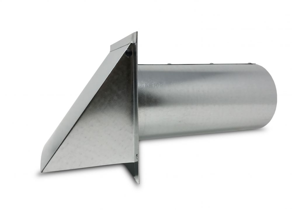 349SD6 - 6" SIDE WALL VENT W/ SCREEN AND DAMPER