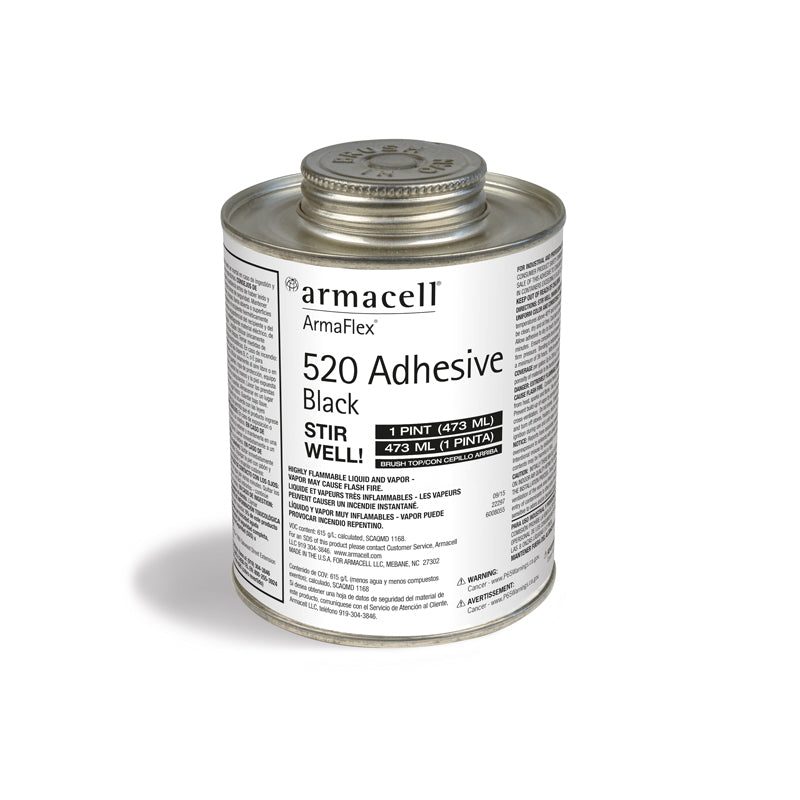 IPAAD520002B - 520 BLV ADHESIVE BLACK/LOW VOC 1/2 PINT