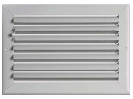 SUPPLY GRILLE CEILING CURVED BLADE 1 WAY 12X8