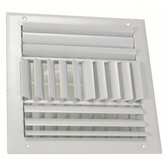 SUPPLY GRILLE CEILING CURVED BLADE 4 WAY 8X8