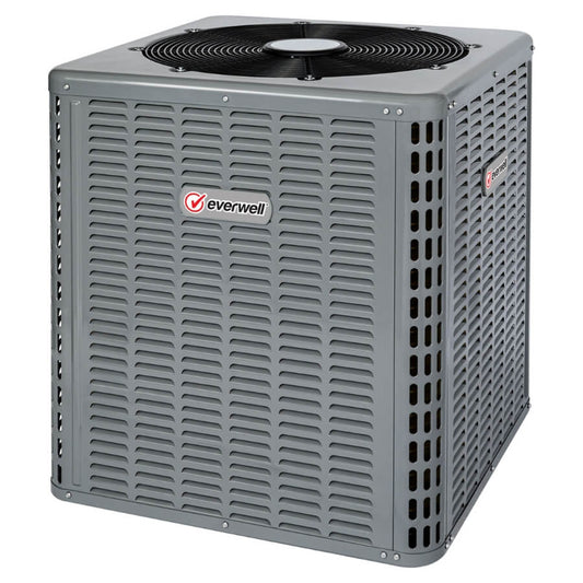 CAC6014HA15 - EVERWELL A/C CONDENSING UNIT TOP-DISCHARGE 60000BTU 220V/1PH/60HZ HEAT PUMP R454B 15 SEER2 AHRI/ETL