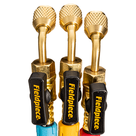 CHARGING SET, BALL VALVE, 1/4", 5FT (3 PACK)