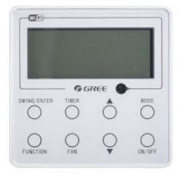 GREE XE72 Wired WIFI Controller (Multi: Cassette- CAS, Concealed Duct, Universal Floor/Ceiling)