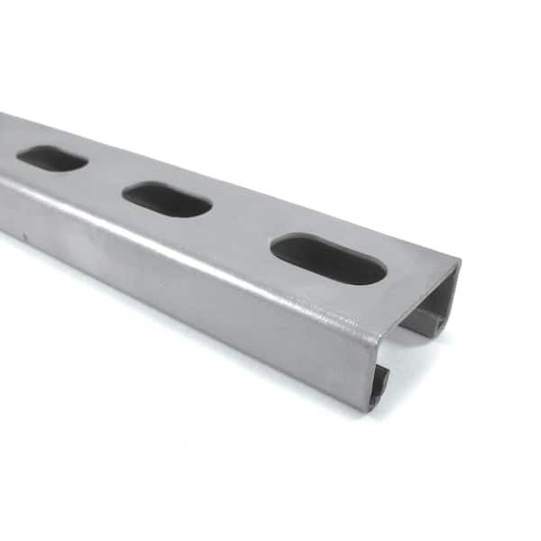 1-5/8" X 10' 12 GAUGE PRE GALV HALF SLOT STRUT