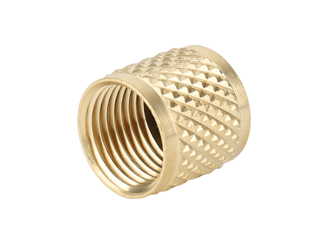 3/8" SAE BRASS CAP W/ GASKET, 3 PK