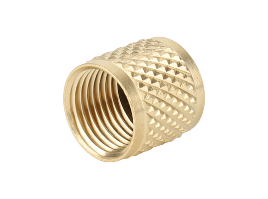3/8" SAE BRASS CAP W/ GASKET, 3 PK