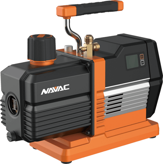 SMART VACUUM PUMP, 8 CFM, DC, DIGITAL CONTROL, W/ MICRON GAUGE. MASTER SERIES