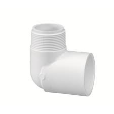 PVC ELBOW 3/4 90 DEGREE ST MIPT X SLIP