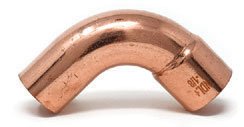COPPER 3/4 LONG RADIUS 90 STREET