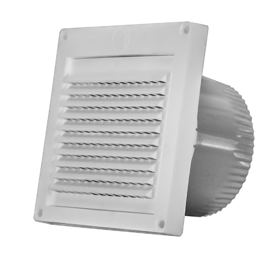 110812 - PFL344 Plastic Fixed Louver Eave Vent Hood