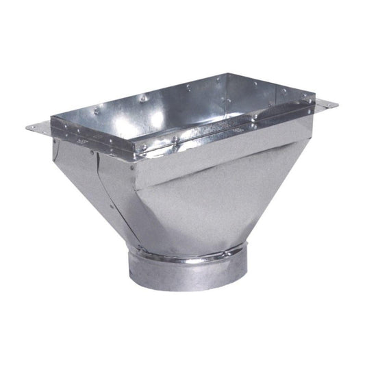 REGISTER BOX 12X6 W/ 7" COLLAR
