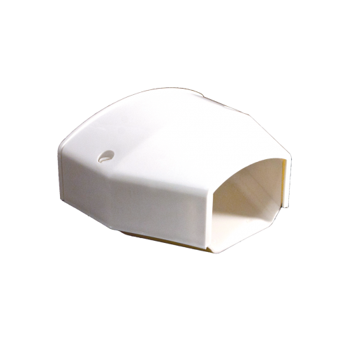 COVER GUARD 4.5" ENDCAP WHITE