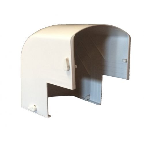 COVER GUARD 4.5" EXTERNAL 90 ELL WHITE