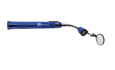 EXT. MAGNETIC FLASHLIGHT