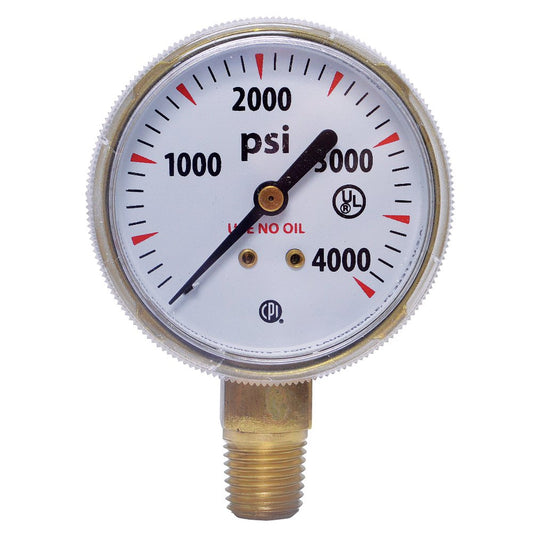 2" 4000 PSI BRASS BM.GAUGE