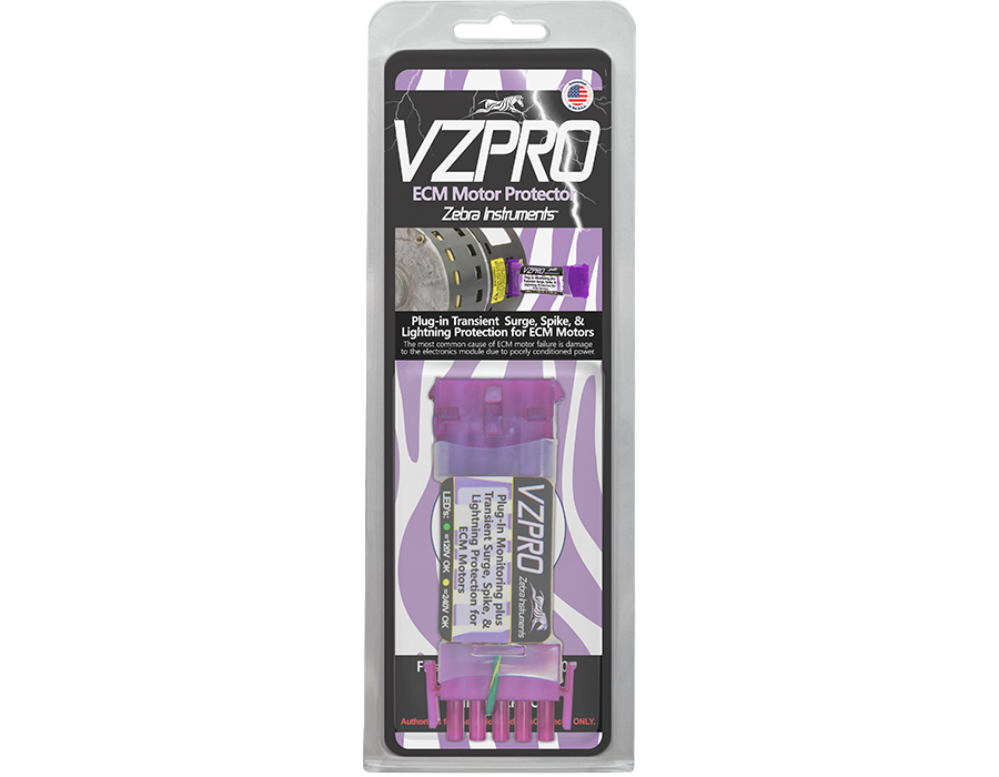 VZPRO - ECM PROTECTOR - PLUG IN SPIKE & SURGE PROTECTOR FOR 5 PIN ECM POWER HARNESS