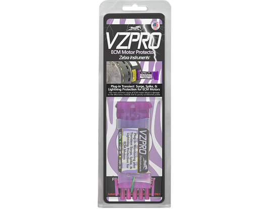 VZPRO - ECM PROTECTOR - PLUG IN SPIKE & SURGE PROTECTOR FOR 5 PIN ECM POWER HARNESS