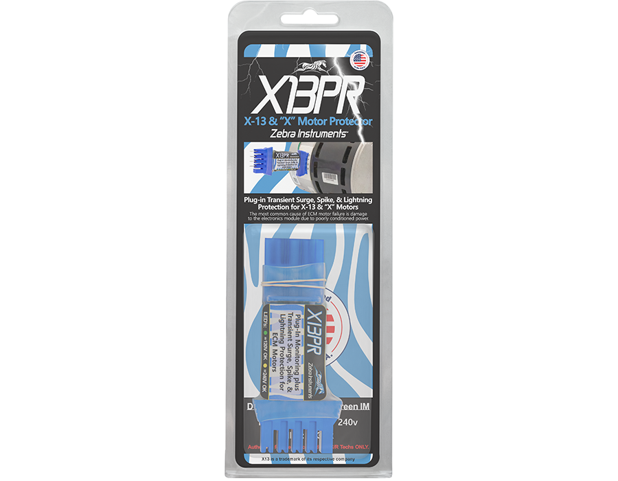 X13PR - ECM PROTECTOR - X-13 AND EVERGREEN MOTORS - PLUG IN SPIKE AND SURGE PROTECTOR