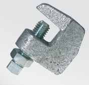 HMRBC38E - 3/8 PLATED DUCTILE IRON REV JR BEAM CLAMP