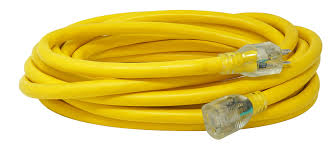2687SW0002 - EXTCORD, 10/3 SJTW 25' YELLOW LE SW