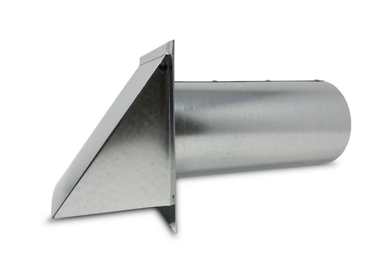 349SD6 - 6" SIDE WALL VENT W/ SCREEN AND DAMPER